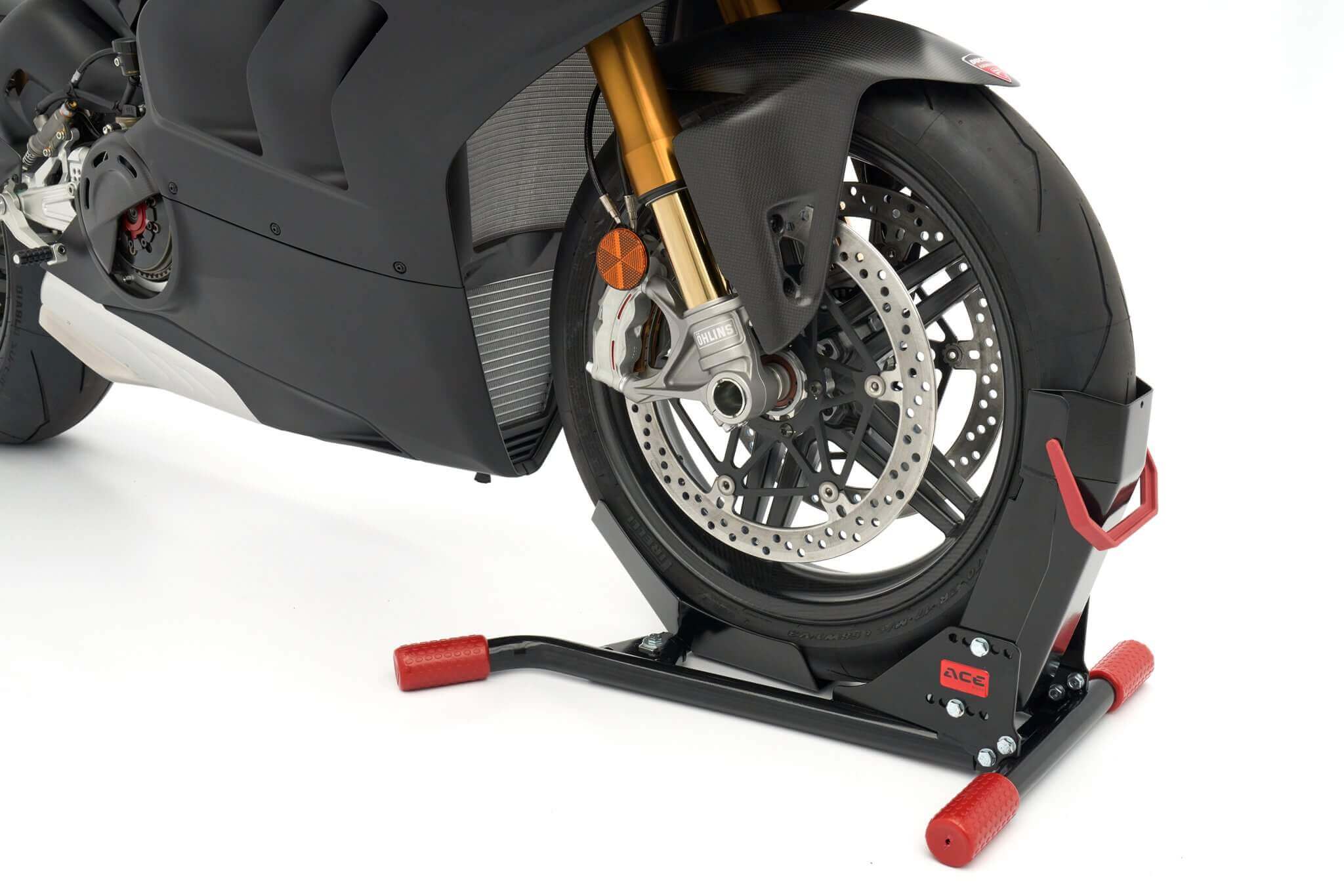 motorrad radhalter-wippe serie steady stand von acebikes