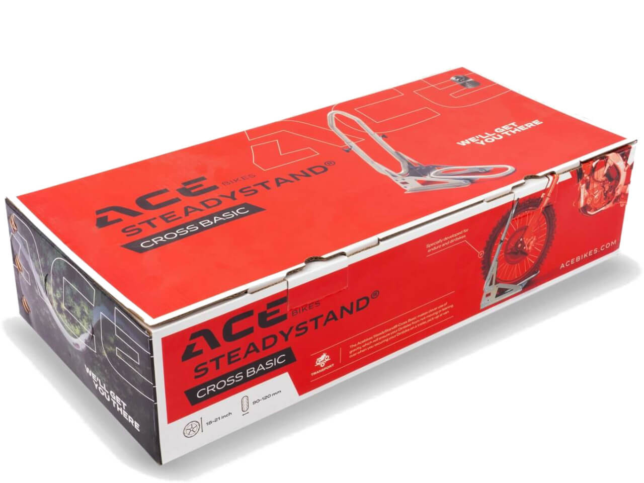 verpackung vom acebikes steadystand cross basic